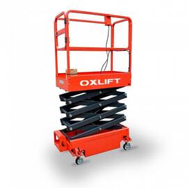 OXLIFT QX-030-030 Ножничный подъемник (300 кг, 3 м) купить по выгодной цене 100kwatt.ru