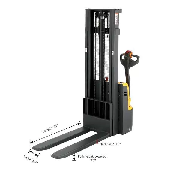 XILIN CDD15R-E Li-ion 1,5 т, 3,5 м Штабелер электрический самоходный с доставкой по Москве, Грузоподъемность: 1.5 тонны (1500 кг), Высота подъема вил, м.: 3.5 м, Тип батареи: Li-ion, литий-ионная купить по выгодной цене 100kwatt.ru