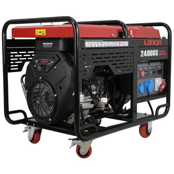 LONCIN LC24000S 18 кВт 220-380В Генератор бензиновый трёхфазный с доставкой по Москве купить по выгодной цене 100kwatt.ru