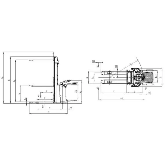 Noblelift PSE15-C DX29 1,5 т 2,9 м Штабелер самоходный с платформой оператора с доставкой по Москве, Грузоподъемность: 1.5 тонны (1500 кг), Высота подъема вил, м.: 2.9 м, Тип батареи: Кислотная, необслуживаемая купить по выгодной цене 100kwatt.ru