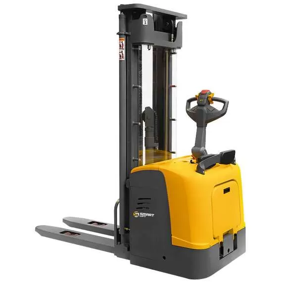 SMARTLIFT CDDK15-III 1500 кг 4,5 м 240 Ач Штабелер электрический самоходный с платформой оператора с доставкой по Москве купить по выгодной цене 100kwatt.ru