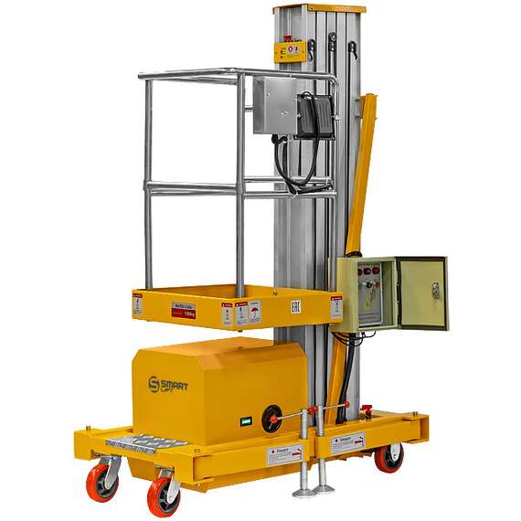 SMARTLIFT GTWY 6-100 (T) AC&DC 125 кг 6 м Подъемник одномачтовый несамоходный с доставкой по Москве купить по выгодной цене 100kwatt.ru