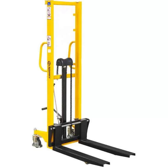 SMARTLIFT SDJ 0516 500 кг 1,6 м Штабелер гидравлический с раздвижными вилами с доставкой по Москве купить по выгодной цене 100kwatt.ru