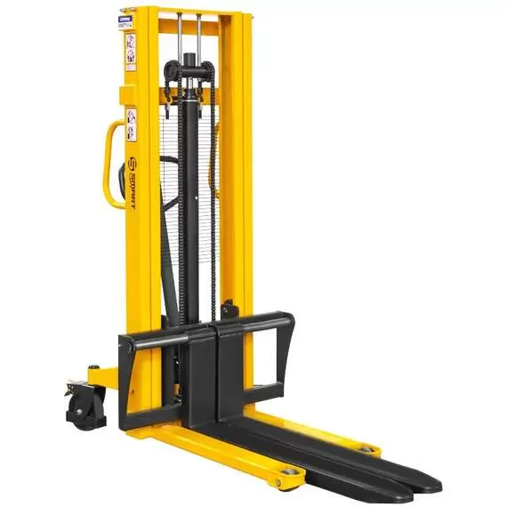 SMARTLIFT SDJ 1530 1500 кг 3 м Ручной гидравлический штабелер с раздвижными вилами с доставкой по Москве купить по выгодной цене 100kwatt.ru