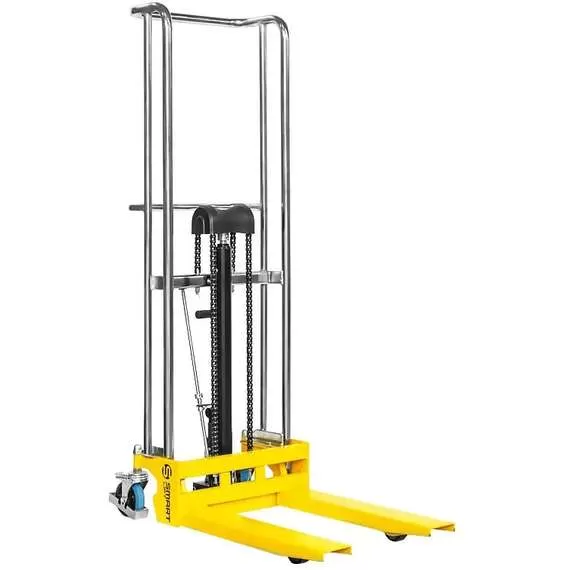 SMARTLIFT PJ4150 400 кг 1,5 м Штабелер ручной гидравлический с доставкой по Москве купить по выгодной цене 100kwatt.ru