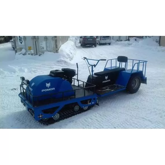 Pomor Х2 K18,5 Мотобуксировщик с реверс-редуктором с доставкой по Москве купить по выгодной цене 100kwatt.ru