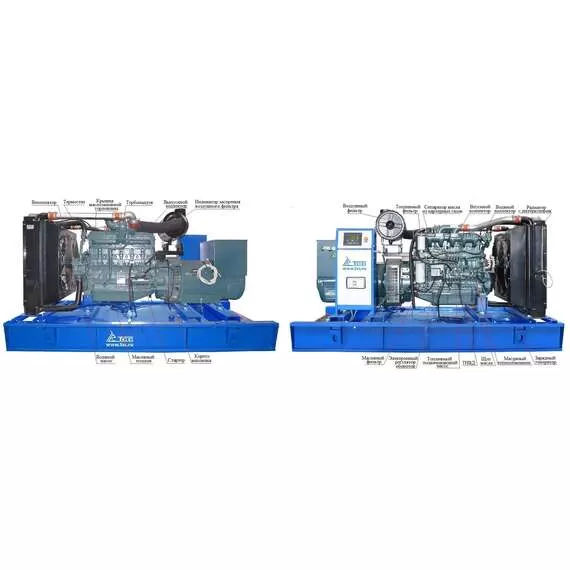 ТСС Prof DOOSAN TDO 330MC АД-240С-Т400-1РМ17 (Mecc Alte) Дизельный генератор с доставкой по Москве купить по выгодной цене 100kwatt.ru