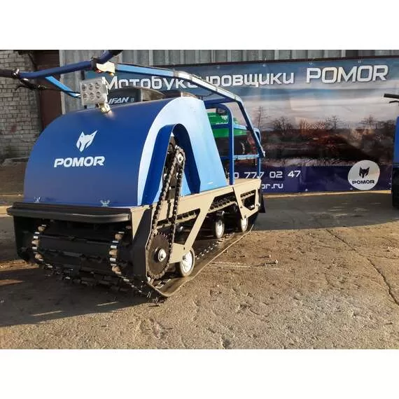 Pomor L-500 1450 K13 Мотобуксировщик с доставкой по Москве купить по выгодной цене 100kwatt.ru